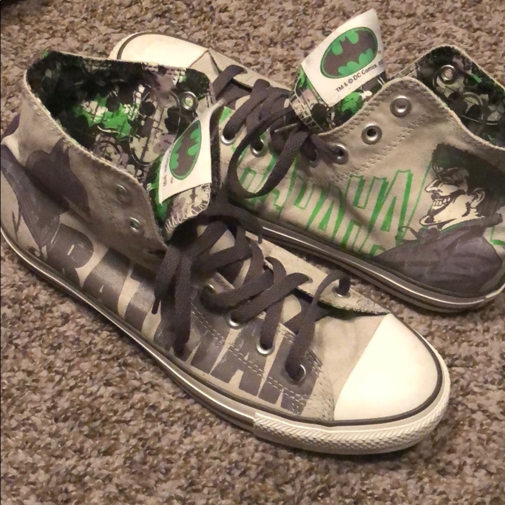 Batman & Joker Converse Chucks